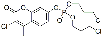 CAS#: 4467-21-4， 3-Chloro-7-hydroxy-4-methylcoumarin bis(3-chloropropyl) phosphate