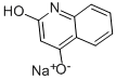 结构式 CAS# 4510-76-3, 2,4-二羟基喹啉单钠盐