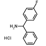 CAS#: 451503-41-6， 1-(4-Fluorophenyl)-1-Phenylmethanamine Hydrochloride (1:1)