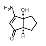 CAS#: 455893-06-8， (3aR,6aR)-3-Amino-3A-Hydroxy-4,5,6,6A-Tetrahydro-1(3aH)-Pentalenone