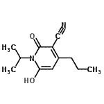 CAS#: 457604-61-4， 6-Hydroxy-1-Isopropyl-2-Oxo-4-Propyl-1,2-Dihydro-3-Pyridinecarbonitrile