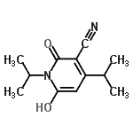 CAS#: 457604-62-5， 6-Hydroxy-1,4-Diisopropyl-2-Oxo-1,2-Dihydro-3-Pyridinecarbonitrile