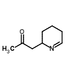 CAS#: 45810-78-4， 1-(2,3,4,5-Tetrahydro-2-Pyridinyl)Acetone