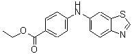 CAS#: 458550-54-4， Ethyl 4-(1,3-Benzothiazol-6-Ylamino)Benzoate