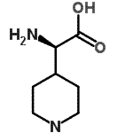CAS#: 459166-02-0， (2R)-Amino(4-Piperidinyl)Acetic Acid