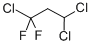 结构式 CAS# 460-63-9, 1,3,3-三氯-1,1-二氟丙烷