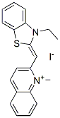 CAS#: 4609-41-0， 2-[(3-Ethyl-3H-Benzothiazol-2-Ylidene)Methyl]-1-Methylquinolinium Iodide