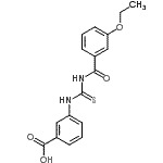 CAS#: 461407-33-0， 3-{[(3-Ethoxybenzoyl)Carbamothioyl]Amino}Benzoic Acid