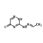 CAS 登录号：461692-49-9， 3-[(2E)-2-亚乙基肼基]-1,2,4-三嗪-5(2H)-酮