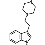 CAS 登录号：4644-97-7， 3-[2-(1-哌嗪基)乙基]-1H-吲哚