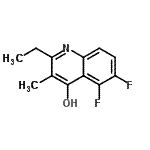 CAS#: 473236-97-4， 2-Ethyl-5,6-Difluoro-3-Methyl-4-Quinolinol