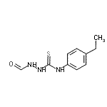 CAS#: 473872-38-7， N-(4-Ethylphenyl)-2-Formylhydrazinecarbothioamide