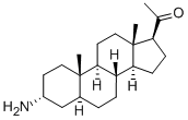 CAS#: 474-45-3， 3alpha-Amino-5alpha-pregnan-20-one