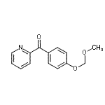 CAS 登录号：474534-39-9， [4-(甲氧基甲氧基)苯基](2-吡啶基)甲酮