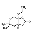 CAS#: 476330-17-3， (4aR,7aR)-4A-Ethoxy-2,2-Dimethyltetrahydro-6H-Furo[3,2-d][1,3]Dioxin-6-One