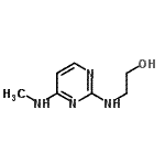 CAS#: 476340-29-1， 2-{[4-(Methylamino)-2-Pyrimidinyl]Amino}Ethanol