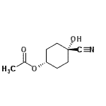 CAS#: 477344-82-4， cis-4-Cyano-4-Hydroxycyclohexyl Acetate