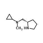 CAS 登录号：477576-70-8， N-甲基-N-[(2S)-2-吡咯烷基甲基]环丙胺