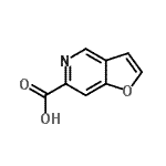 CAS 登录号：478149-30-3， 呋喃并[3,2-c]吡啶-6-羧酸
