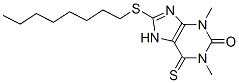 CAS#: 4791-40-6， 1,3,6,7-Tetrahydro-1,3-Dimethyl-8-(Octylthio)-6-Thioxo-2H-Purin-2-One