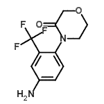 CAS#: 482308-08-7， 4-[4-Amino-2-(Trifluoromethyl)Phenyl]Morpholin-3-One
