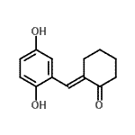 CAS 登录号：484013-95-8， (2E)-2-(2,5-二羟基苄亚基)环己酮