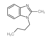 CAS 登录号：4887-85-8， 1-丁基-2-甲基-1H-苯并咪唑