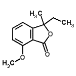 CAS#: 490024-40-3， 3-Ethyl-7-Methoxy-3-Methyl-2-Benzofuran-1(3H)-One