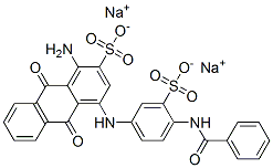 CAS#: 4913-28-4， 1-Amino-4-[[4-(Benzoylamino)-3-Sulfophenyl]Amino]-9,10-Dihydro-9,10-Dioxo-2-Anthracenesulfonic Acid Disodium Salt