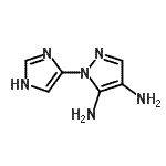 CAS#: 491872-68-5， 1-(1H-Imidazol-4-Yl)-1H-Pyrazole-4,5-Diamine
