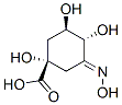 CAS 登录号：494211-80-2， (1S,3R,4R,5E)-1,3,4-三羟基-5-(羟基亚胺)-环己烷羧酸