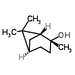 CAS 登录号：4948-29-2， (1R,2R,5S)-2,6,6-三甲基双环[3.1.1]庚烷-2-醇