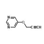 CAS 登录号：49547-39-9， 5-(2-丙炔-1-基氧基)嘧啶