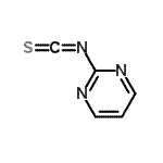 CAS 登录号：49573-96-8， 2-异硫氰酸基嘧啶