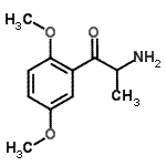 CAS#: 497097-48-0， 2-Amino-1-(2,5-Dimethoxyphenyl)-1-Propanone