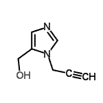 CAS 登录号：497856-23-2， [1-(2-丙炔-1-基)-1H-咪唑-5-基]甲醇