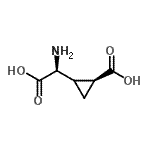 CAS 登录号：499982-30-8， (1S)-2-[(S)-氨基(羧基)甲基]环丙烷羧酸
