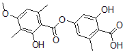CAS#: 500-37-8， 2-Hydroxy-4-Methoxy-3,6-Dimethyl-Benzoic Acid 4-Carboxy-3-Hydroxy-5-Methylphenylester