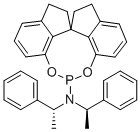 结构式 CAS# 500997-69-3, (11aR)-(+)-10,11,12,13-四氢二茚并[7,1-de:1',7'-fg][1,3,2]二氧杂磷杂环辛二烯-5-二(R)-1-苯基乙基]胺