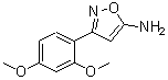 CAS#: 501326-00-7， 3-(2,4-Dimethoxyphenyl)-1,2-Oxazol-5-Amine