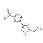 CAS#: 5019-57-8， 5-Ethyl-3-(5-Nitro-2-Furyl)-1H-1,2,4-Triazole