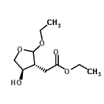 CAS#: 501921-26-2， Ethyl [(3R,4R)-2-Ethoxy-4-Hydroxytetrahydro-3-Furanyl]Acetate
