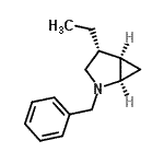 CAS 登录号：502170-31-2， (1R,4R,5R)-2-苄基-4-乙基-2-氮杂双环[3.1.0]己烷