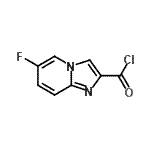 CAS 登录号：503455-75-2， 6-氟咪唑并[1,2-a]吡啶-2-甲酰氯