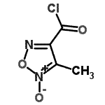 CAS#: 50412-70-9， 4-Methyl-1,2,5-Oxadiazole-3-Carbonyl Chloride 5-Oxide