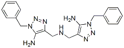 CAS#: 50533-77-2， 5-Amino-N-[[5-amino-1-(phenylmethyl)-1H-1,2,3-triazol-4-yl]methyl]-1-(phenylmethyl)-1H-1,2,3-Triazole-4-methanamine