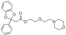 CAS#: 50836-20-9， 2-(2-Morpholinoethoxy)Ethyl 2-Phenyl-1,3-Benzodioxole-2-Acetate