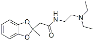 CAS#: 50836-22-1， N-(2-Diethylaminoethyl)-2-Methyl-1,3-Benzodioxole-2-Acetamide