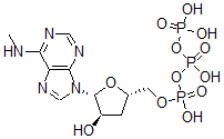 CAS#: 5085-65-4， N(6)-Methyldeoxyadenosine 5'-Triphosphate
