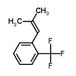 CAS#: 509096-19-9， 1-(2-Methyl-1-Propen-1-Yl)-2-(Trifluoromethyl)Benzene